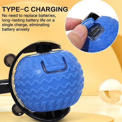 Rechargeable Interactive Cat Toy Ball - Durable Teaser for Play and Exercise, Available in Single or Double Pack, Ideal Indoor Accessory for Cats